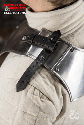 Dungeons & Dragons Steel Gorget polished-GoblinSmith