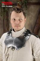 Dungeons & Dragons Steel Gorget polished-GoblinSmith