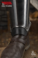 Dungeons & Dragons Steel Greaves polished-GoblinSmith