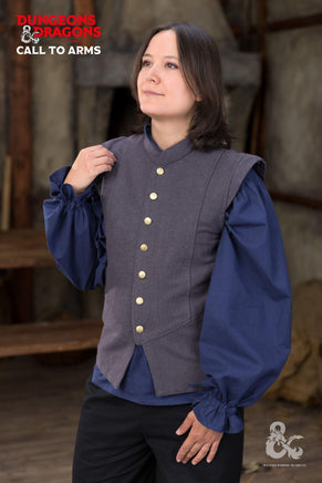 Dungeons & Dragons Bard Jerkin Grey-GoblinSmith