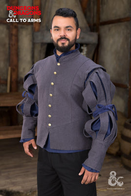 Dungeons & Dragons Bard Jerkin Grey-GoblinSmith