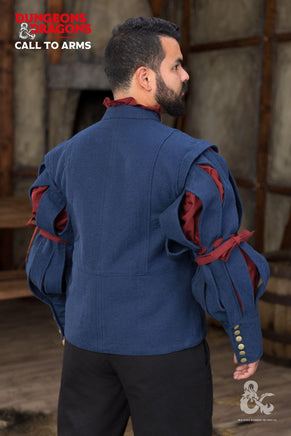 Dungeons & Dragons Bard Jerkin Blue-GoblinSmith