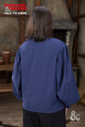 Dungeons & Dragons Bard Shirt Blue-GoblinSmith