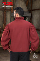 Dungeons & Dragons Bard Shirt Red-GoblinSmith