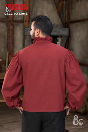Dungeons & Dragons Bard Shirt Red-GoblinSmith