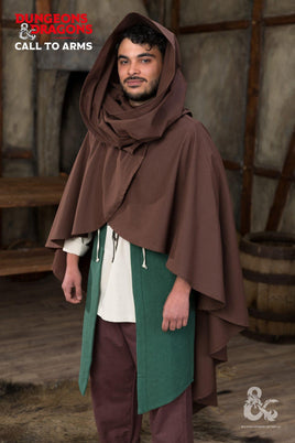 Dungeons & Dragons Druid Cape Brown-GoblinSmith