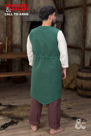 Dungeons & Dragons Druid Long Vest Green-GoblinSmith