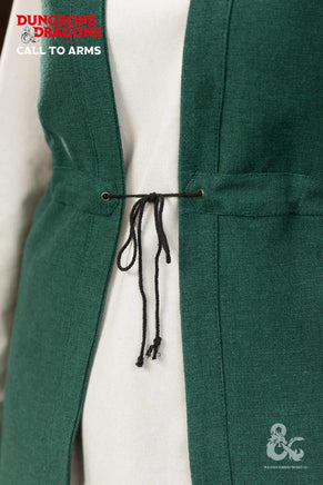 Dungeons & Dragons Druid Long Vest Green-GoblinSmith