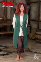 Dungeons & Dragons Druid Long Vest Green-GoblinSmith
