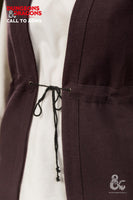 Dungeons & Dragons Druid Long Vest Brown-GoblinSmith