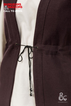 Dungeons & Dragons Druid Long Vest Brown-GoblinSmith
