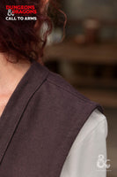 Dungeons & Dragons Druid Long Vest Brown-GoblinSmith