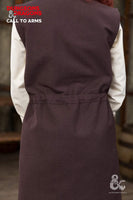 Dungeons & Dragons Druid Long Vest Brown-GoblinSmith