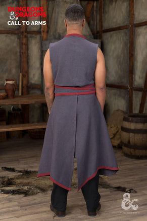 Dungeons & Dragons Sorcerer Battle Skirt Gray/Red-GoblinSmith
