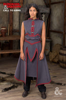 Dungeons & Dragons Sorcerer Battle Skirt Gray/Red-GoblinSmith