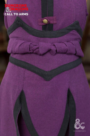 Dungeons & Dragons Sorcerer Battle Skirt Purple/Black-GoblinSmith