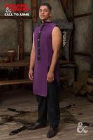 Dungeons & Dragons Sorcerer Sleeveless Tunic Purple/Black-GoblinSmith