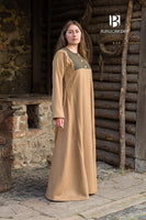 Rus Dress Jadwiga Camel-GoblinSmith