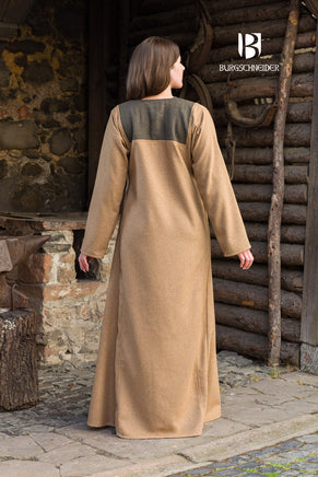 Rus Dress Jadwiga Camel-GoblinSmith