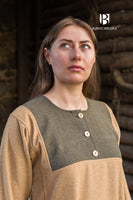 Rus Dress Jadwiga Camel-GoblinSmith