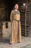 Rus Dress Jadwiga Camel-GoblinSmith