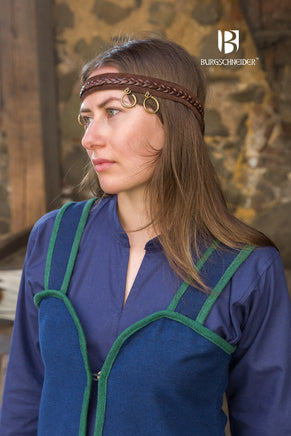 Rus Dress Katarzyna Blue/Green-GoblinSmith