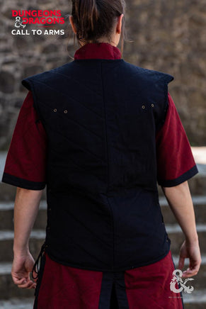 Dungeons & Dragons Fighter Vest Black-GoblinSmith