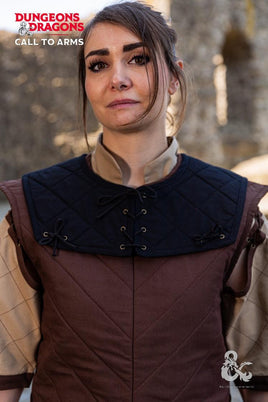 Dungeons & Dragons Fighter Gorget Black-GoblinSmith