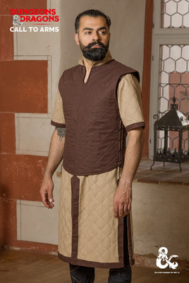 Dungeons & Dragons Fighter Vest Brown-GoblinSmith