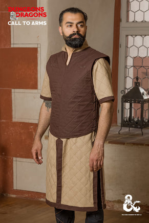 Dungeons & Dragons Fighter Vest Brown-GoblinSmith