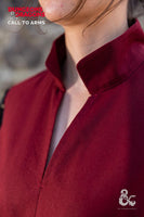 Dungeons & Dragons Fighter Tunic Bordeaux/Black-GoblinSmith