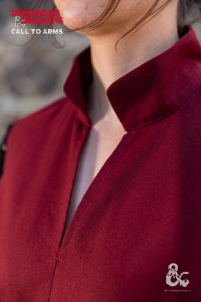 Dungeons & Dragons Fighter Tunic Bordeaux/Black-GoblinSmith