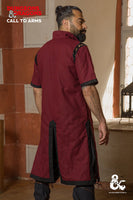 Dungeons & Dragons Fighter Tunic Bordeaux/Black-GoblinSmith