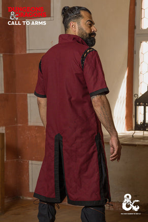 Dungeons & Dragons Fighter Tunic Bordeaux/Black-GoblinSmith