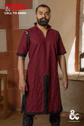 Dungeons & Dragons Fighter Tunic Bordeaux/Black-GoblinSmith