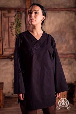 Shirt Jimbei Black-GoblinSmith