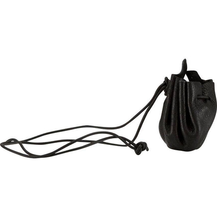 Small Leather Coin Purse – Black-GoblinSmith