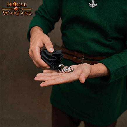 Small Leather Coin Purse – Black-GoblinSmith
