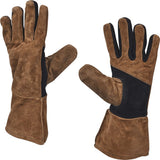 Brown Leather Swordsman Gloves-GoblinSmith