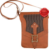 Handcrafted Medieval Leather Shoulder Bag-GoblinSmith
