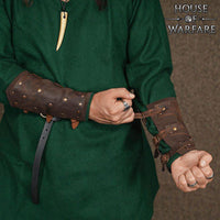 Fantasy Assassin Leather Bracers-GoblinSmith