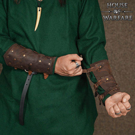 Fantasy Assassin Leather Bracers-GoblinSmith