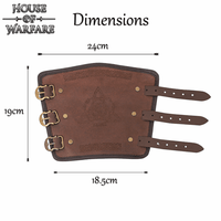 Leather Celtic Bracers-GoblinSmith