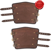 Leather Celtic Bracers-GoblinSmith