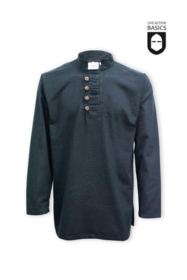 Button Shirt Black-GoblinSmith