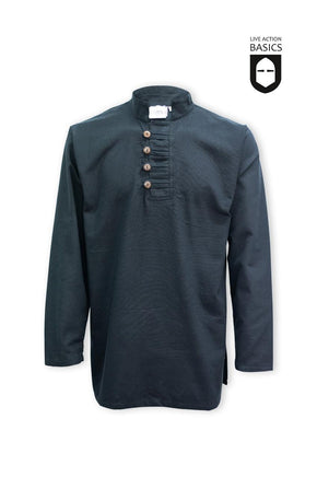 Button Shirt Black-GoblinSmith