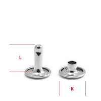 Hollow Rivet KØ9,2 x L8,0 mm Iron/Nickel-GoblinSmith