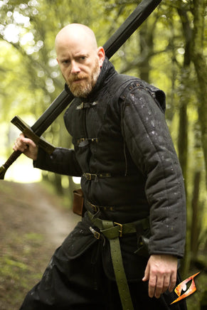 Gambeson Warrior With Long Sleeves-GoblinSmith