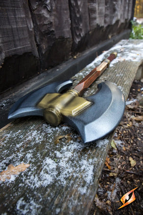 Doubleheaded Battle Axe - 33.5 in-GoblinSmith