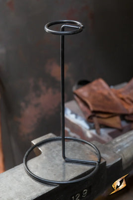 Helmet Stand Metal - Black-GoblinSmith